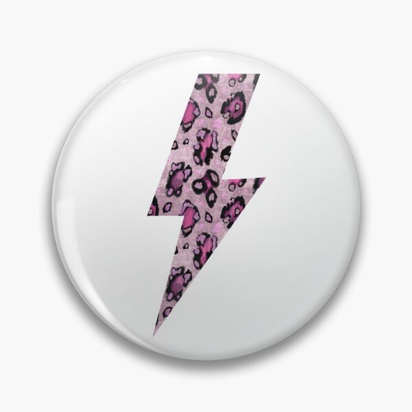 Item preview, Cheetah Print Pink Lightning Bolt designed and sold by Mo-2000.