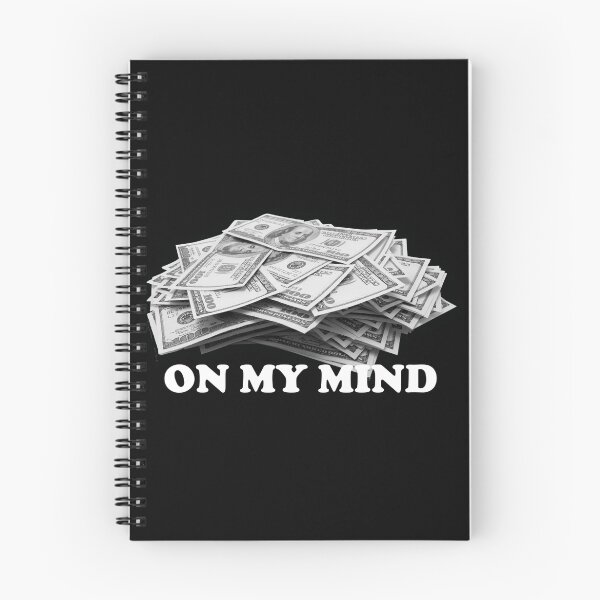 Item preview, Money on My Mind - White designed and sold by Tee4Daily.