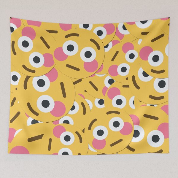 Item preview, Flushed Face designed and sold by Stitchmoji.