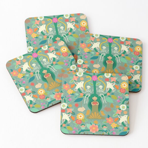 Item preview, The Tree of Life {Seafoam Blue Green} designed and sold by Cecilia Mok.