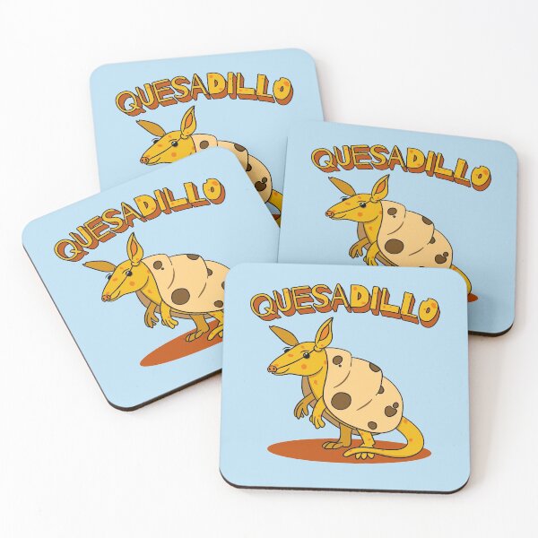 Item preview, Cheese Pun Armadillo Quesadilla Mashup designed and sold by Huhnerdieb Apparel.