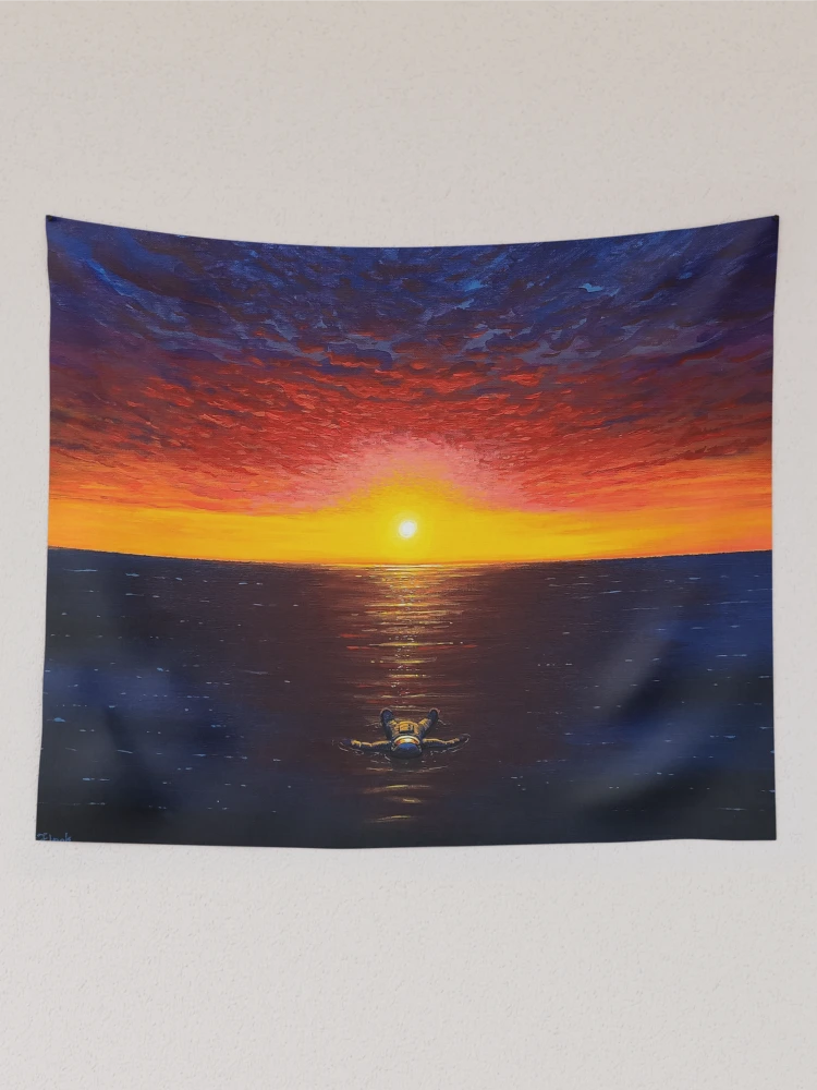 Thumbnail 2 of 3, Tapestry, Free Ride designed and sold by flooko.