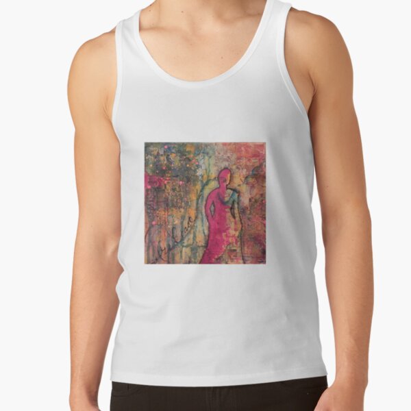 Silhouette Series: Lady & Waves Tank Top