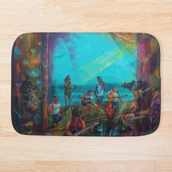 Hidden Treasures Album launch - Agnes Water Bath Mat