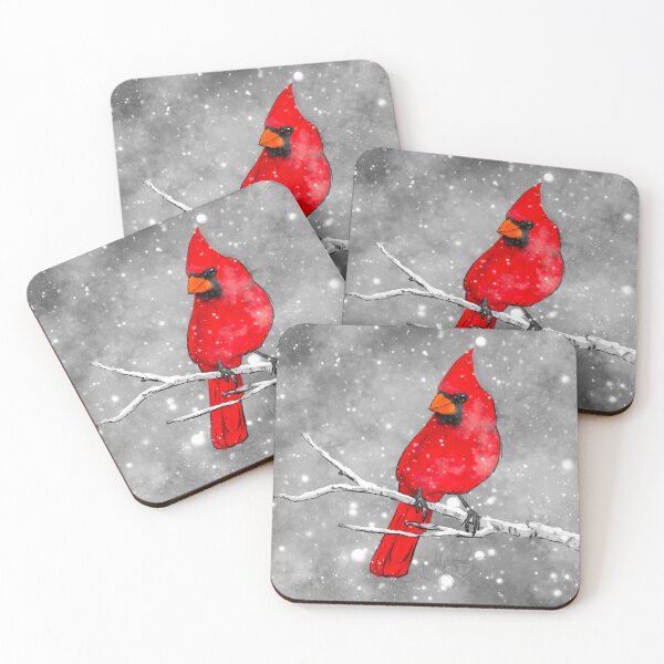 Item preview, Cardinal in the Snow designed and sold by Mary Traverse.