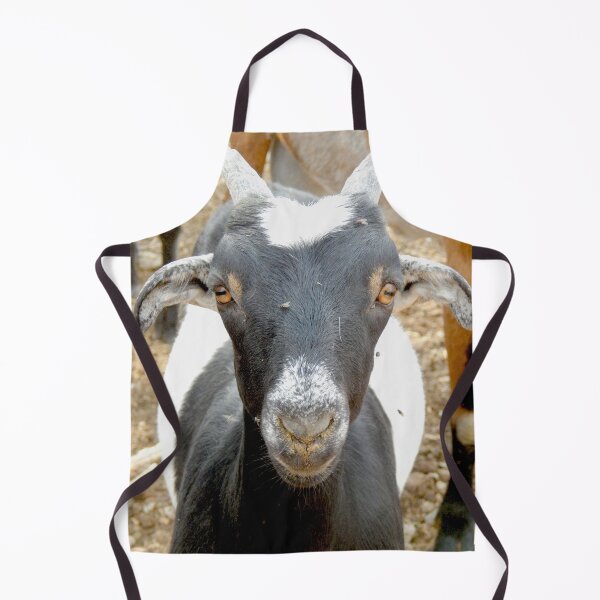 Item preview, cute black goat face designed and sold by Stephanie Skeem.