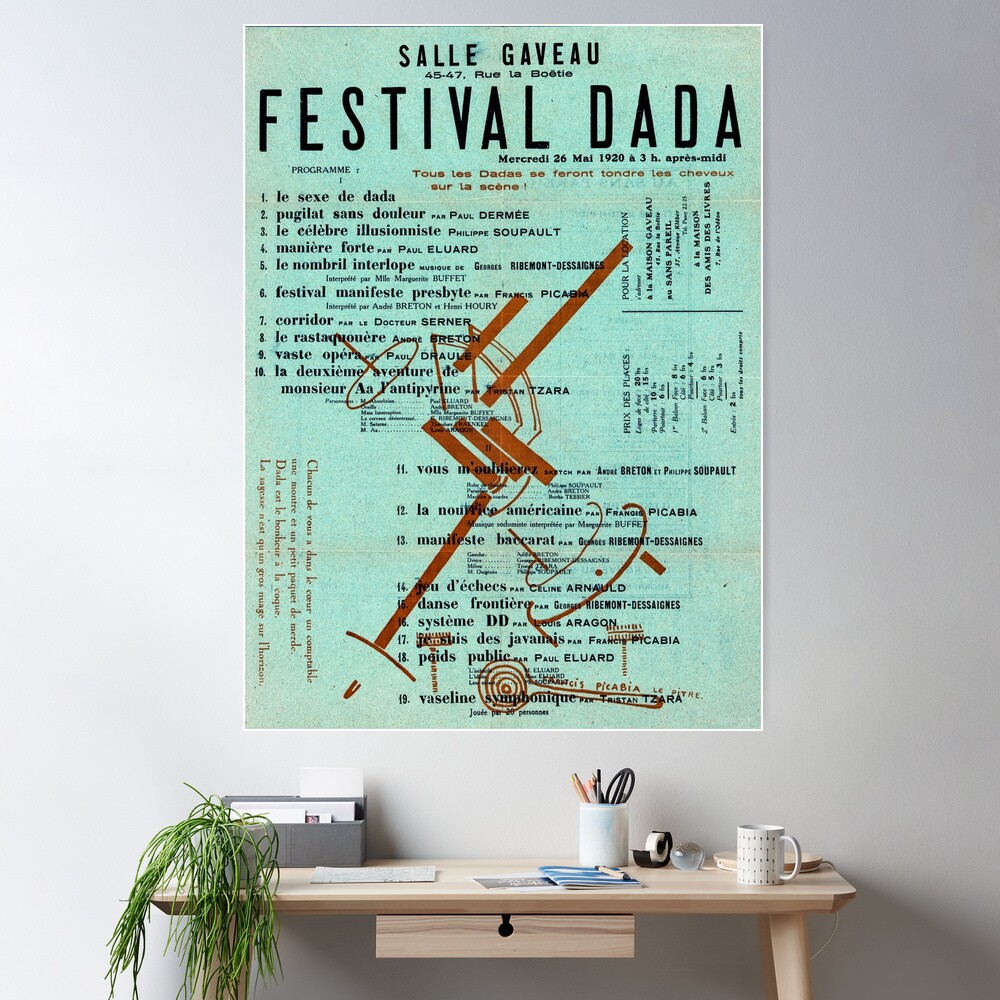 Dada Festival Poster, MCM