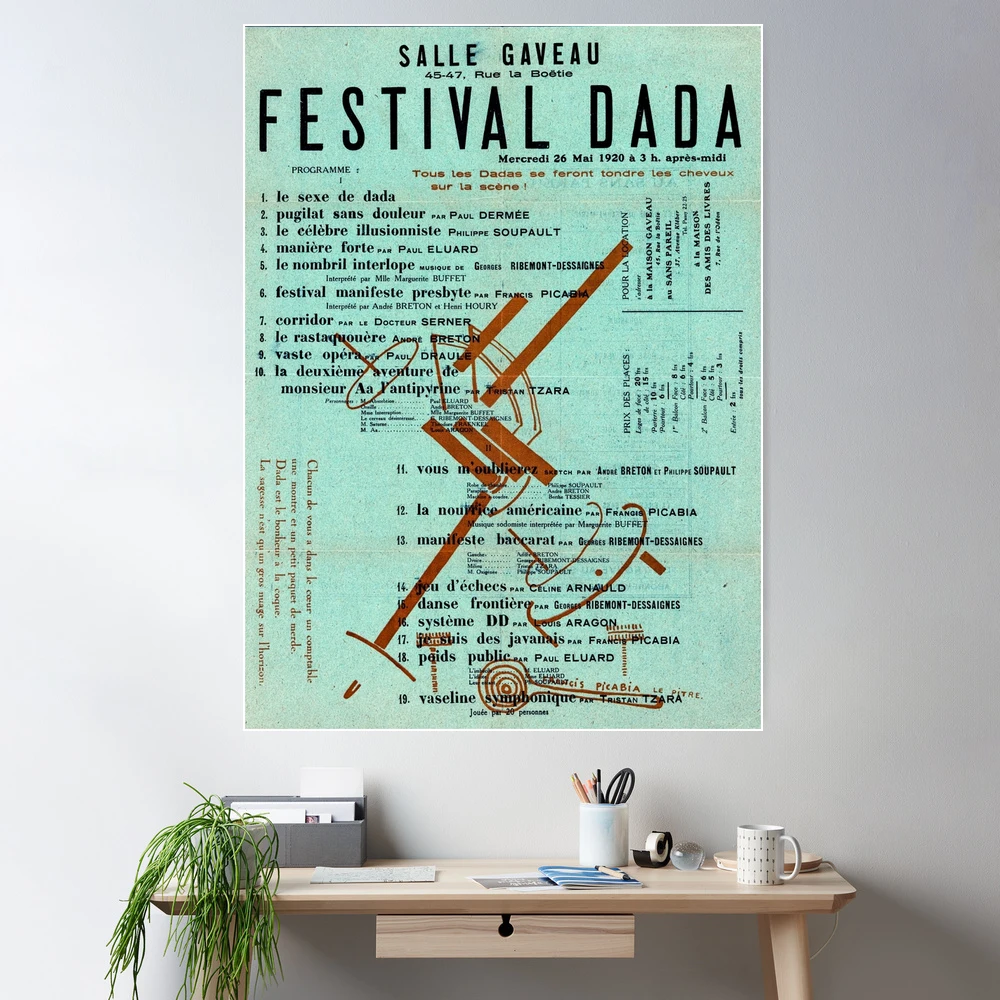 Dada Festival Poster, MCM