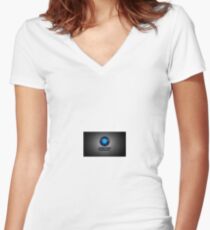 Portal Aperture Laboratories Women's Fitted V-Neck T-Shirt