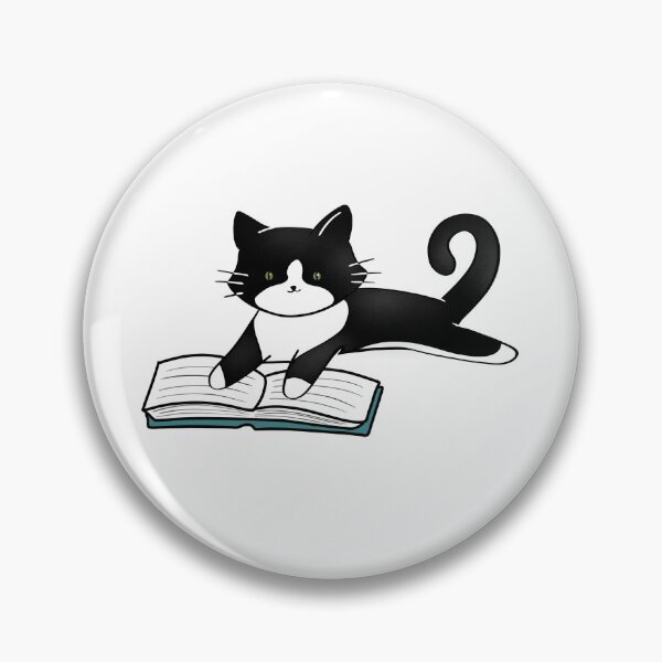 Item preview, Cat Reading a Book designed and sold by Abby Kyle.