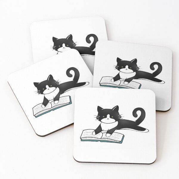 Item preview, Cat Reading a Book designed and sold by Abby Kyle.