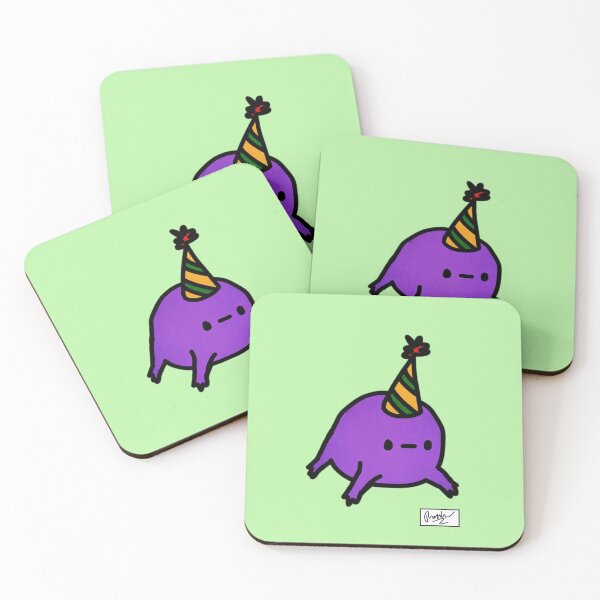 Item preview, Blob with Party Hat designed and sold by tdoodles.