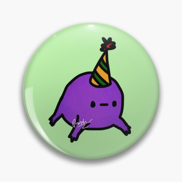 Item preview, Blob with Party Hat designed and sold by tdoodles.