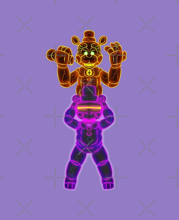 Model GT - Fnaf x Mega Man Glitchtrap Poster for Sale by Thynee's