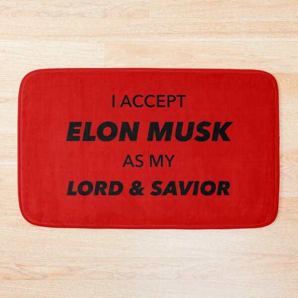 Item preview, I Accept Elon Musk as my Lord and Savior designed and sold by lurchmerch.