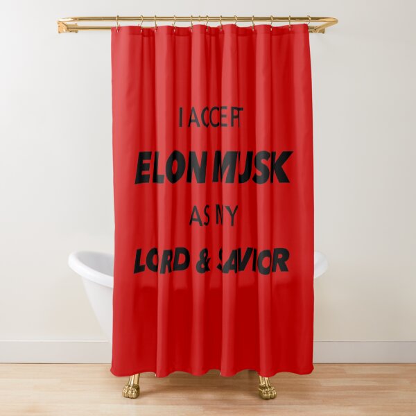 Item preview, I Accept Elon Musk as my Lord and Savior designed and sold by lurchmerch.