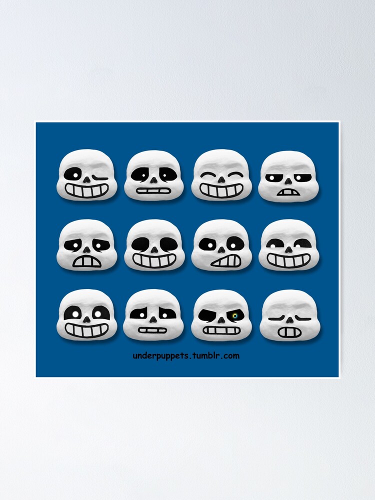 Some of Puppet Sans' Favorite Jokes Art Print for Sale by UnderPuppets  Shop