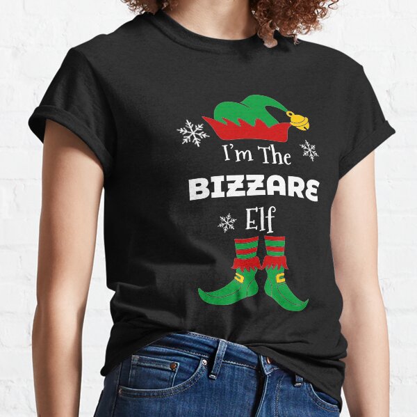 Vista previa del artículo con la obra «Soy el regalo de Navidad a juego de la familia Elf de BIZZARE», diseñado y vendido por CHday.