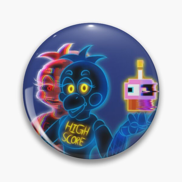 Item preview, HighScore toy chica - fnaf ar Special delivery (transparent background) designed and sold by Thynee's Merch shop.