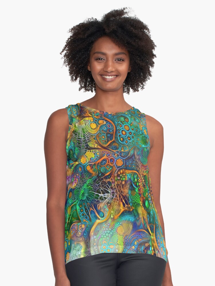 Item preview, Sleeveless Top designed and sold by blackhalt.