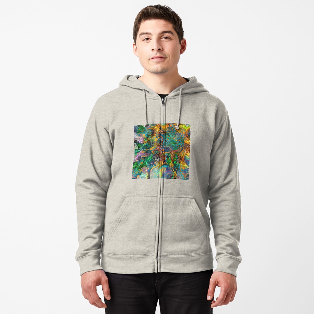 Item preview, Zipped Hoodie designed and sold by blackhalt.