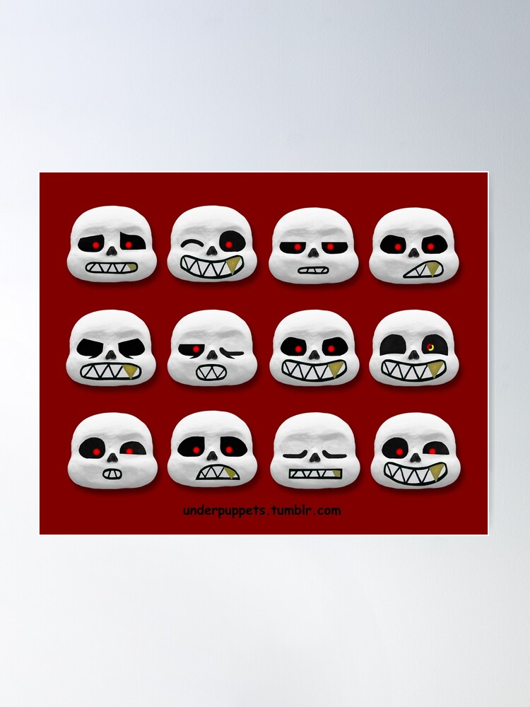 Underfell sans teeth  Poster for Sale by Kawaizem