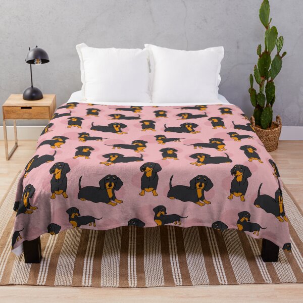 Item preview, Pink Blue Tan Smooth Dachshund Pattern Sticker Pack designed and sold by Reiyankhairina.