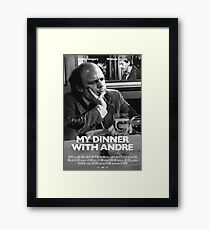 My Dinner with Andre Poster Framed Print