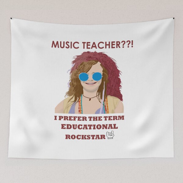 Item preview, Funny Music teacher, Music Teacher, I Prefer The Term Educational Rock star designed and sold by PRINTED ..