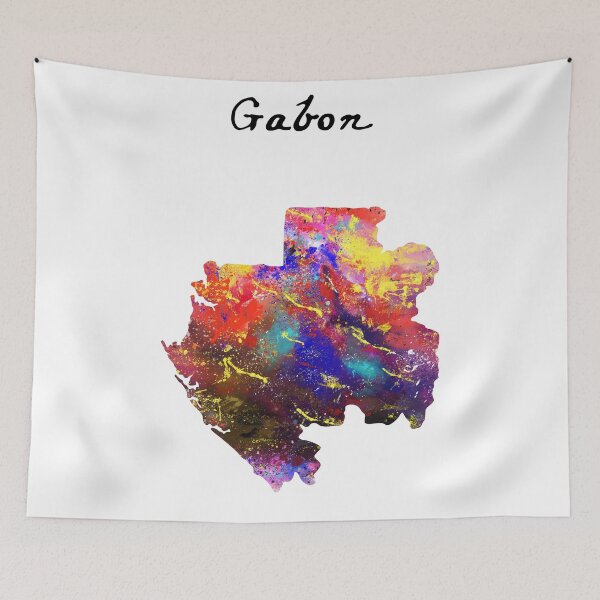 Item preview, Gabon Quote Art Design Inspirational Motivational designed and sold by vividpixelusa.