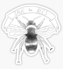 Save the Bees Sticker