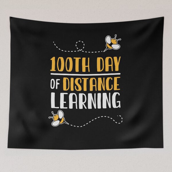 Item preview, 100th Day of School for Distance Learners Kids and Parents designed and sold by mudrockdesign.