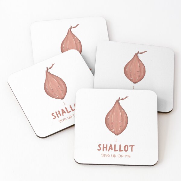 Item preview, I Shallot Give Up On Me designed and sold by Kriza Belle Misa.