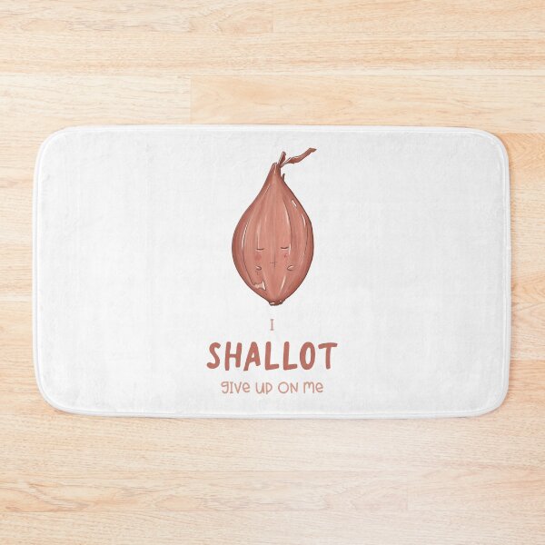 Item preview, I Shallot Give Up On Me designed and sold by Kriza Belle Misa.
