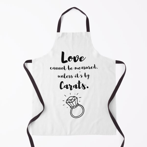 Item preview, Love Cannot Be Measured Unless Its By Carats Doodle designed and sold by rustydoodle.