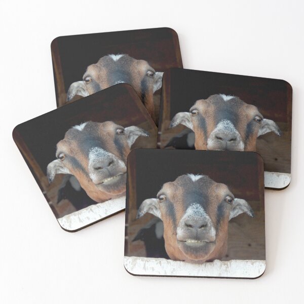 Item preview, This is my happy face funny goat designed and sold by Stephanie  Skeem.