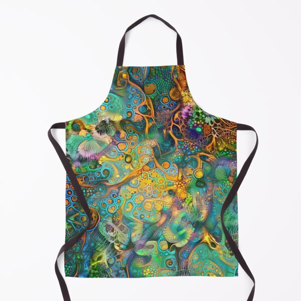 Item preview, Deepdream floral fractalize abstraction designed and sold by blackhalt.