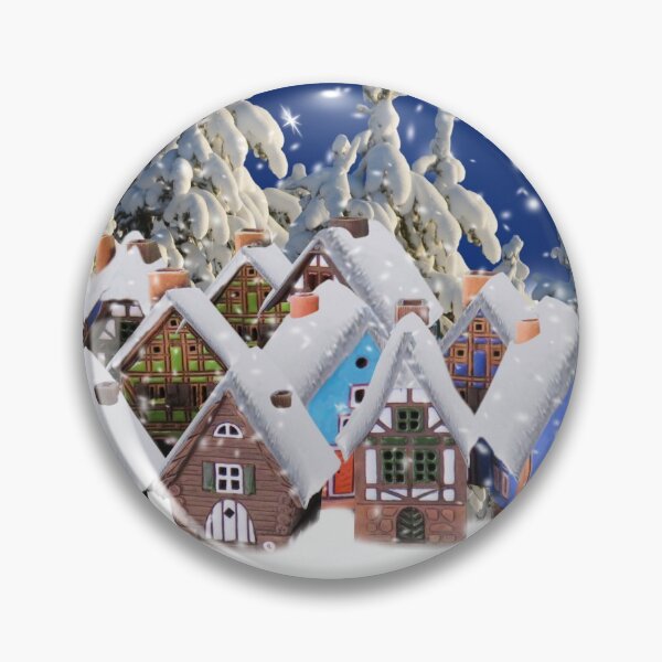 Item preview, Traditional Christmas snowing village designed and sold by Vero De.