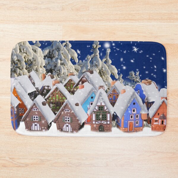 Item preview, Traditional Christmas snowing village designed and sold by Vero De.
