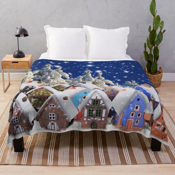 Item preview, Traditional Christmas snowing village designed and sold by Vero De.