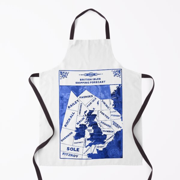 Item preview, British Shipping Forecast Map designed and sold by Tay & Bear.