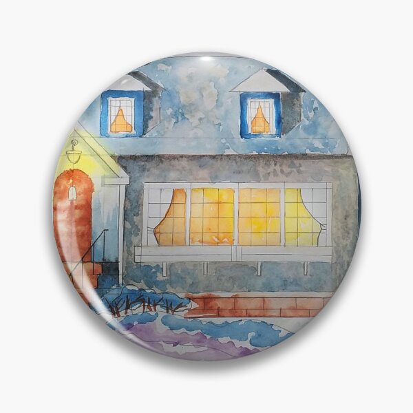 Item preview, Abstract House in winter designed and sold by Vero De.