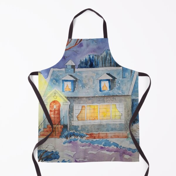 Item preview, Abstract House in winter designed and sold by Vero De.