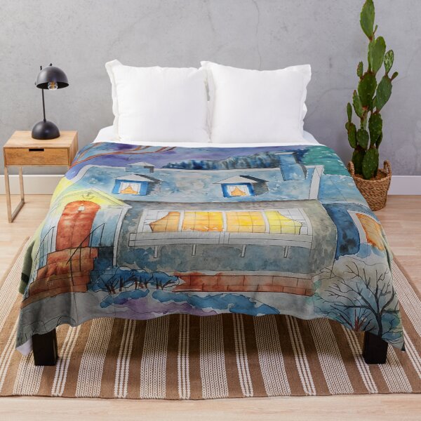 Item preview, Abstract House in winter designed and sold by Vero De.
