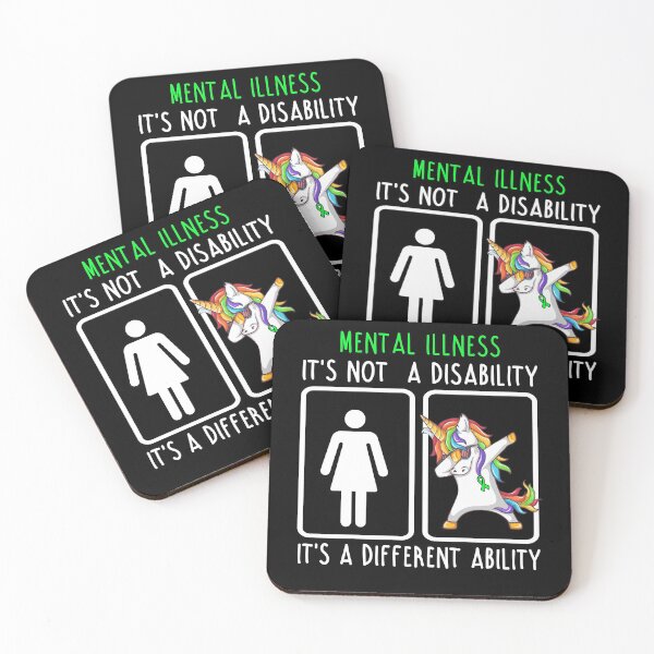 Item preview, Mental Illness It's not a Disability It's a different Ability designed and sold by DianabellShop.