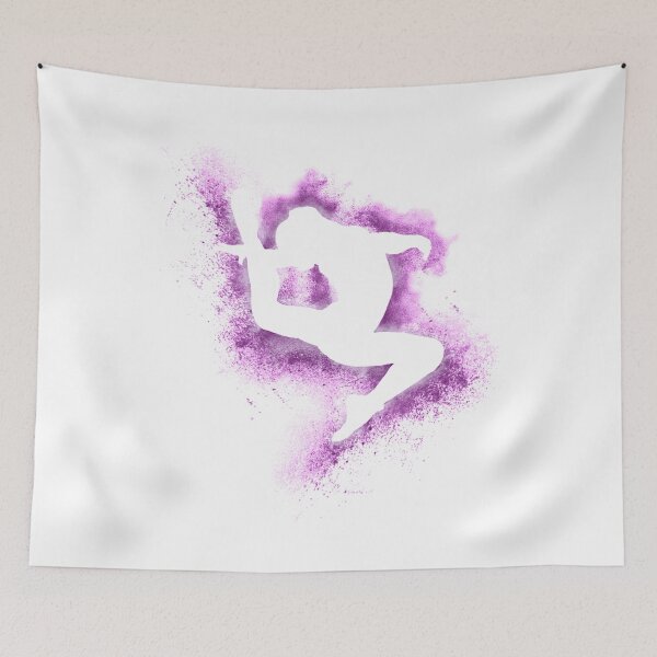 Item preview, Neon Purple Gymnast  designed and sold by Flexiblepeople.