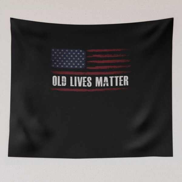 Item preview, Old Lives Matter Seniors grandma grandpa designed and sold by teesakura90.