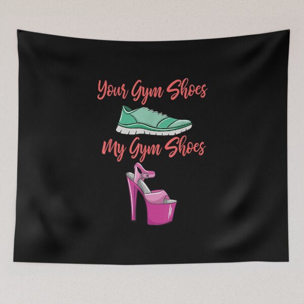 Item preview, Funny Pole Dancing Shoes Gift Pole Dancer Lover Fitness designed and sold by sherylnelson.