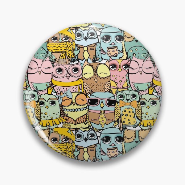 Item preview, Cute Owl Pattern designed and sold by MvuuStudio.