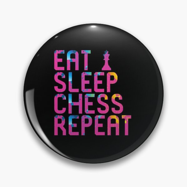 Artikelvorschau, Eat Sleep Chess Repeat Checkmate entworfen und verkauft von at85productions.